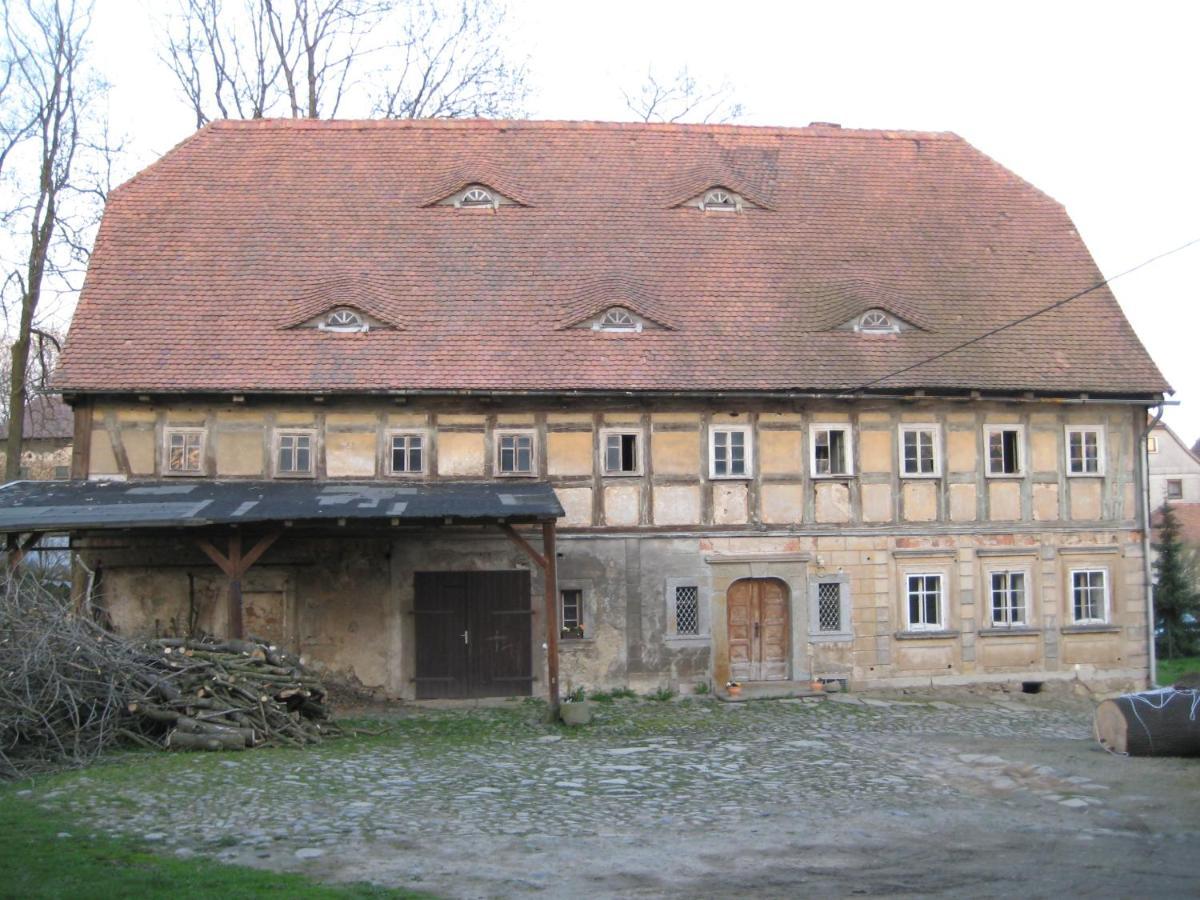 Gruensteinhof - Wohnung Rotstein Ebersbach-Neugersdorf Exterior photo