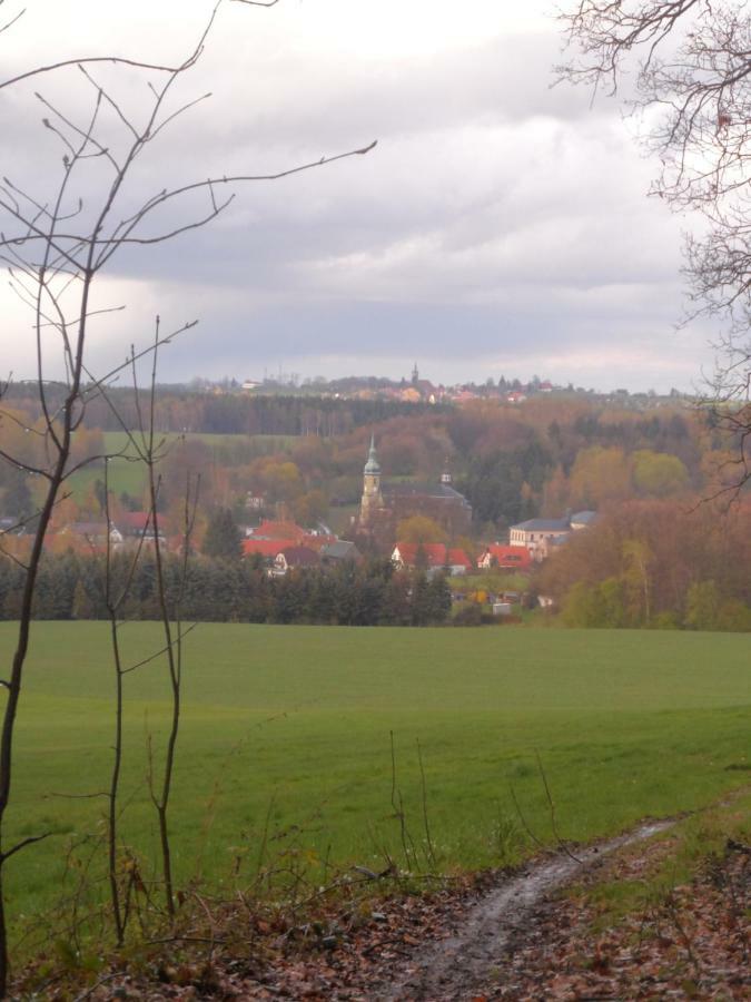 Gruensteinhof - Wohnung Rotstein Ebersbach-Neugersdorf Exterior photo